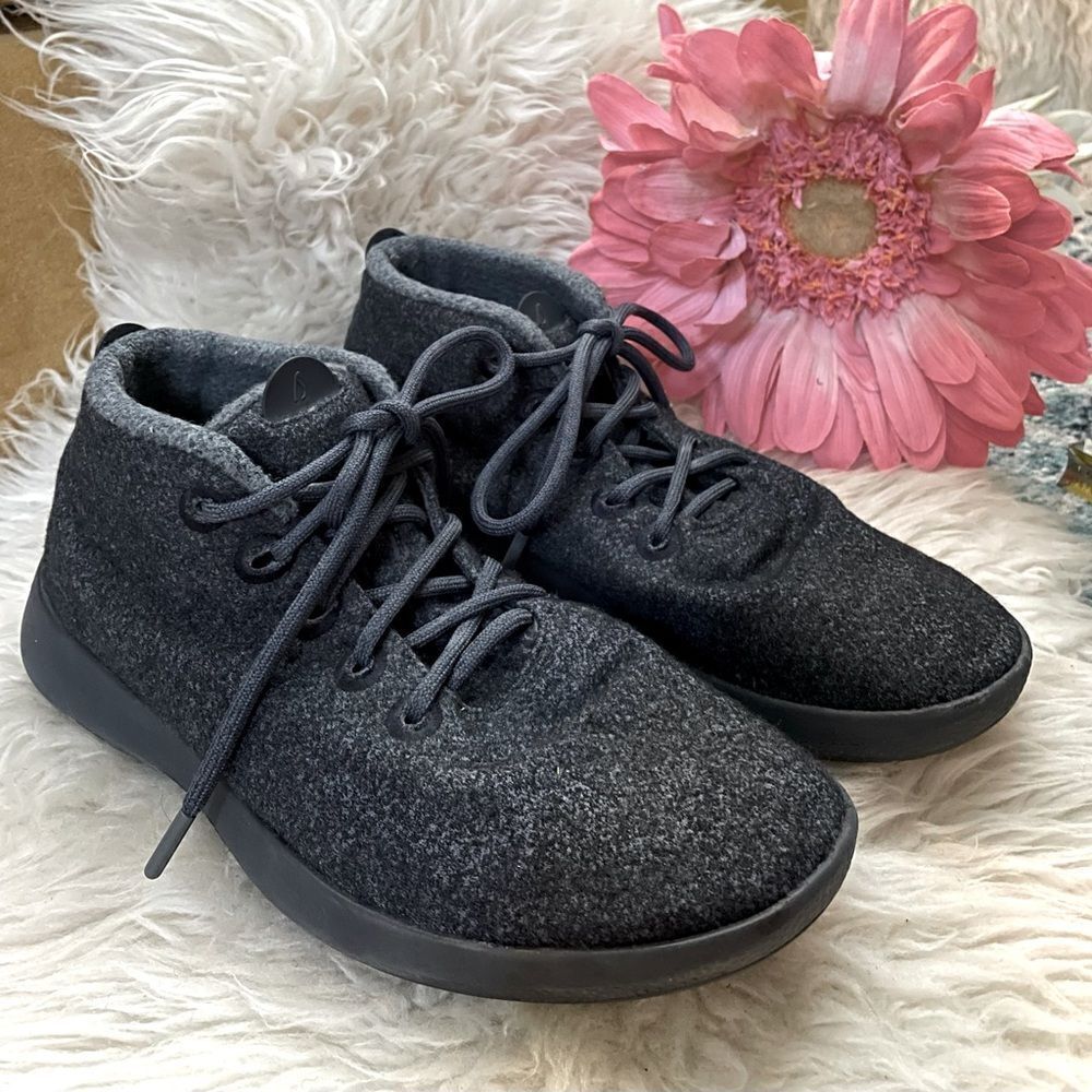 Allbirds Runner-up Mizzles High Top Sneakers Gray Men’s 11